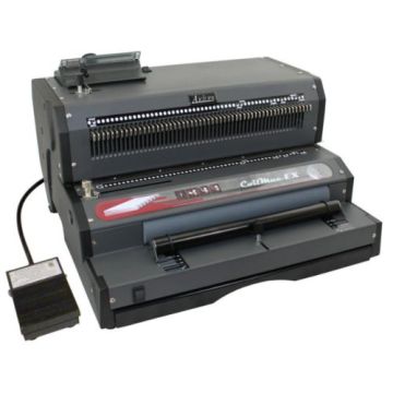 Front view image of the Akiles CoilMac-EX Pro 4:1 Oval Hole Electric Coil Binding Machine