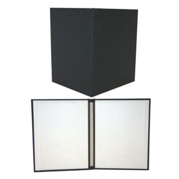 Fastback Black 8.5 x 11 Suede Hard Covers Image 1