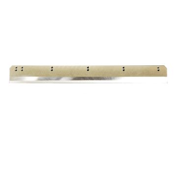 Formax Cut-True 16M Replacement Blade with a sharp metal edge and multiple mounting holes.