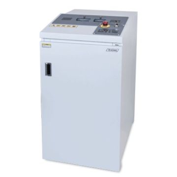 A Formax FD 87HDS Hard Drive Shredder designed for secure destruction of hard drives, featuring a compact and durable design.
