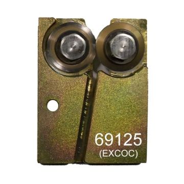 Keencut Composite Twin Wheel Cutter Head for Excalibur 5000 and 1000x Cutters, featuring dual circular blades on a durable metal housing.