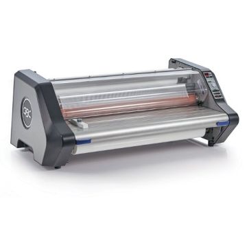 The GBC Ultima 55 EZ-Load 27" Thermal Roll Laminator, a heavy-duty laminating machine designed for easy and efficient high-volume laminating tasks.
