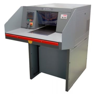 The Intimus 16.50 Smartshred 10mm x 70mm Level P-2 Industrial Cross-Cut Shredder, a robust, high-capacity shredding machine designed for industrial use.