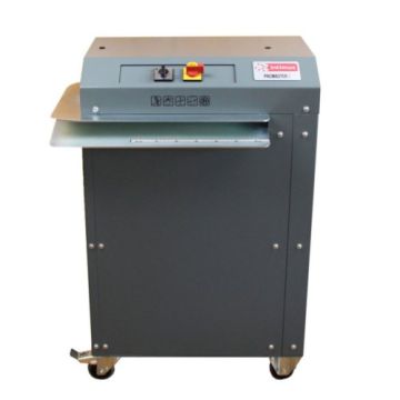 The Intimus PacMaster S 220v Cardboard Shredder, a heavy-duty machine designed for shredding and repurposing cardboard into eco-friendly packaging material.