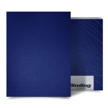 Par Blue 23mil Sand Poly Binding Covers, showcasing a durable, textured blue cover used for professional document binding.