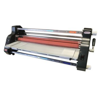 A Tamerica TCC 27000 27" 2-Sided Thermal Roll Laminator with Built-In Trimmer, ideal for precise and efficient document lamination.