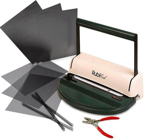 AKILES RUBICOIL MANUAL COIL BINDING STARTER KIT WITH SUPPLIES