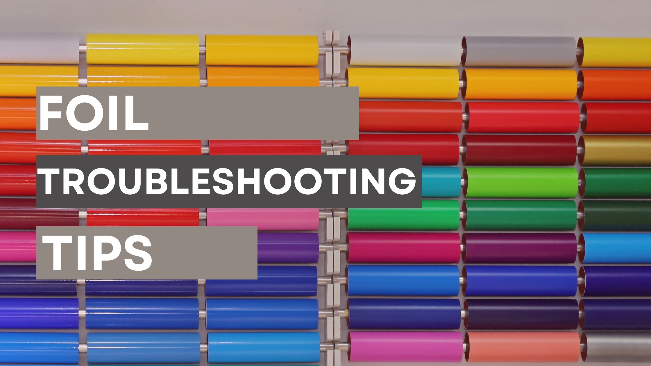 Foiling Troubleshooting Tips