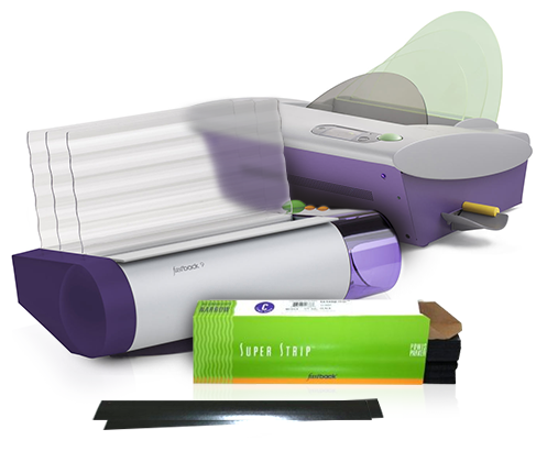 Fastback Strips by Machine