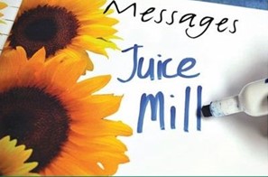 White board with flowers and a shopping listen written in dry-erase marker