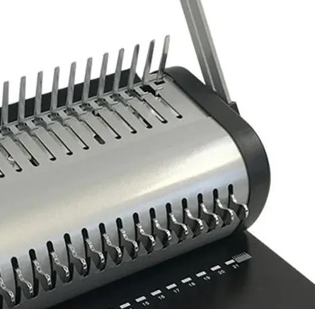 Tamerica EZ Combo Manual Comb Binding Machine with Disengageable Dies