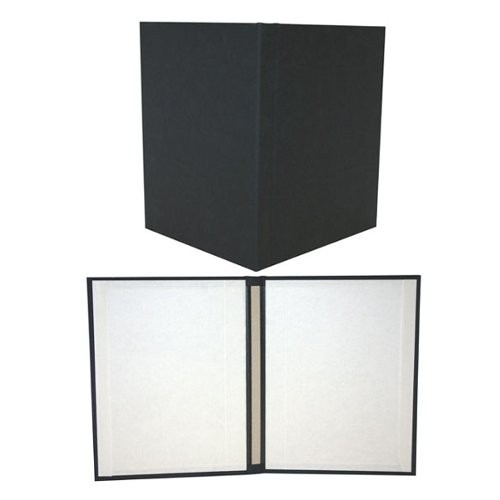 Fastback Black 8.5 x 11 Suede Hardcover