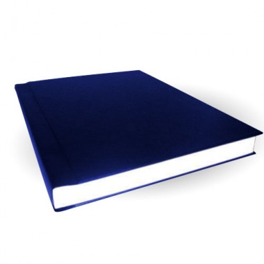 Navy Velobind Hard Cover Case