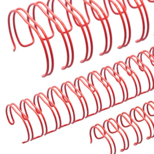 Renz Premium Red 3:1 Twin Loop Ring Wire